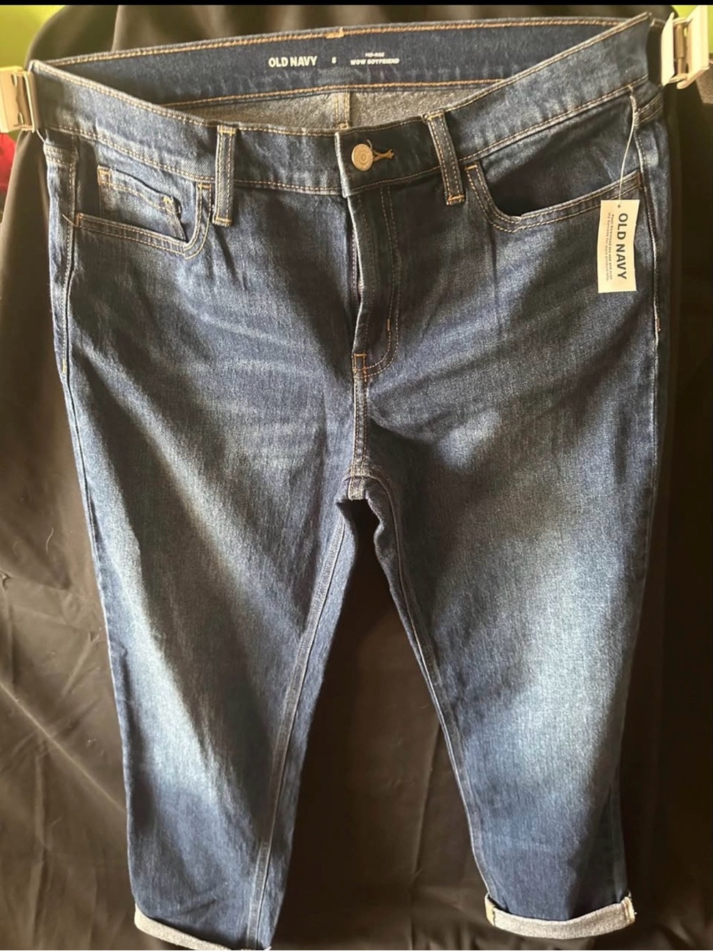 Old Navy Dark Blue Cropped Ankle Jeans